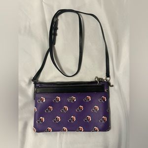 Coach crossbody with removable pouch